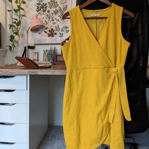 Madewell Texture & Thread Side-Tie Dress